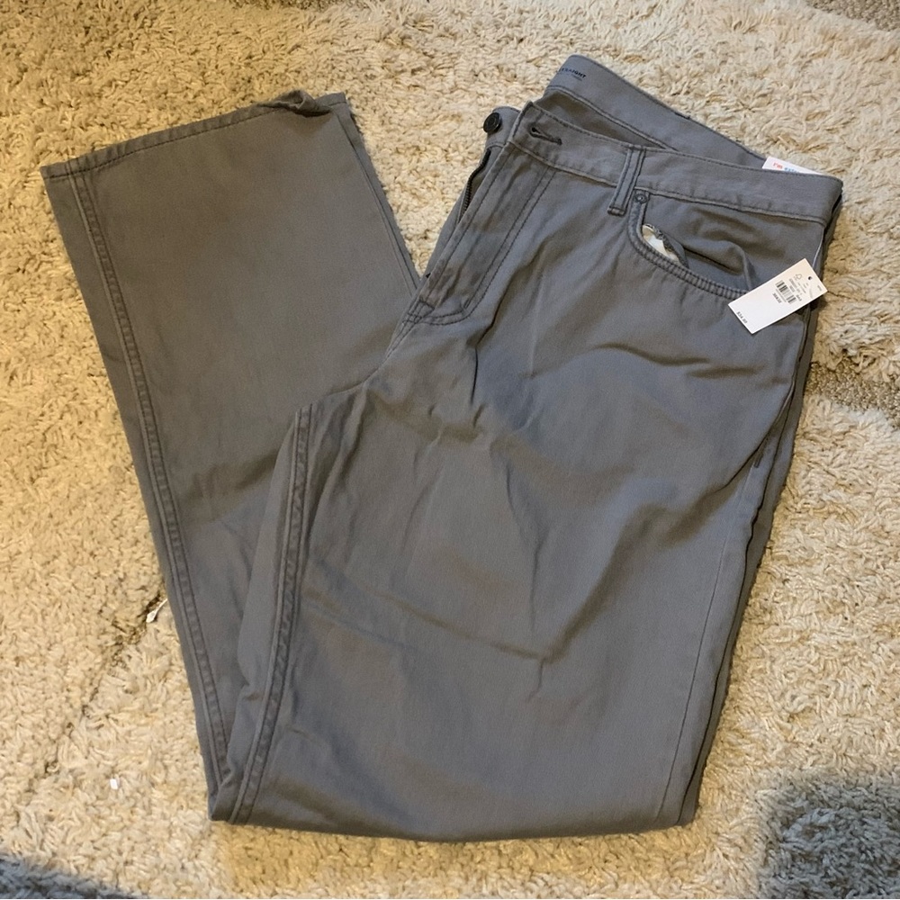 2/$22 ✨ old navy 38 x 32 gray straight leg pants